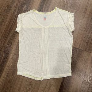 Flowy FP Beach white top